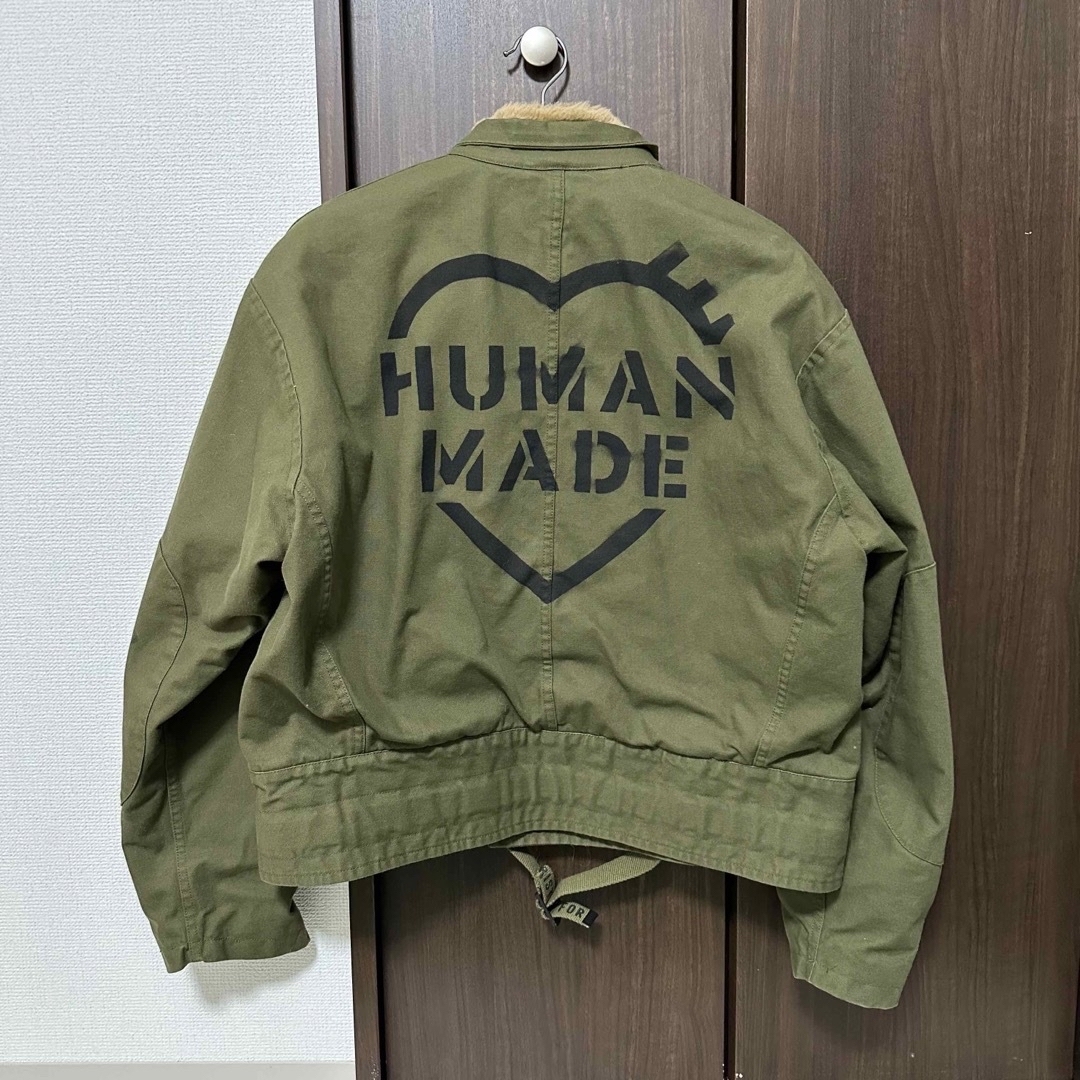 HUMAN MADE - HUMAN MADE ミリタリーモーターサイクルジャケット HUMAN MADE - HUMAN MADE ミリタリーモーターサイクルジャケット