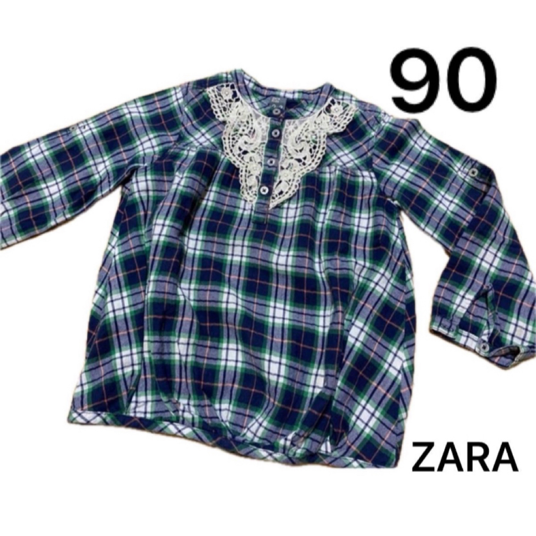 ZARA KIDS(ザラキッズ)のZARA 長袖　カットソー　98cm キッズ/ベビー/マタニティのキッズ服女の子用(90cm~)(Tシャツ/カットソー)の商品写真