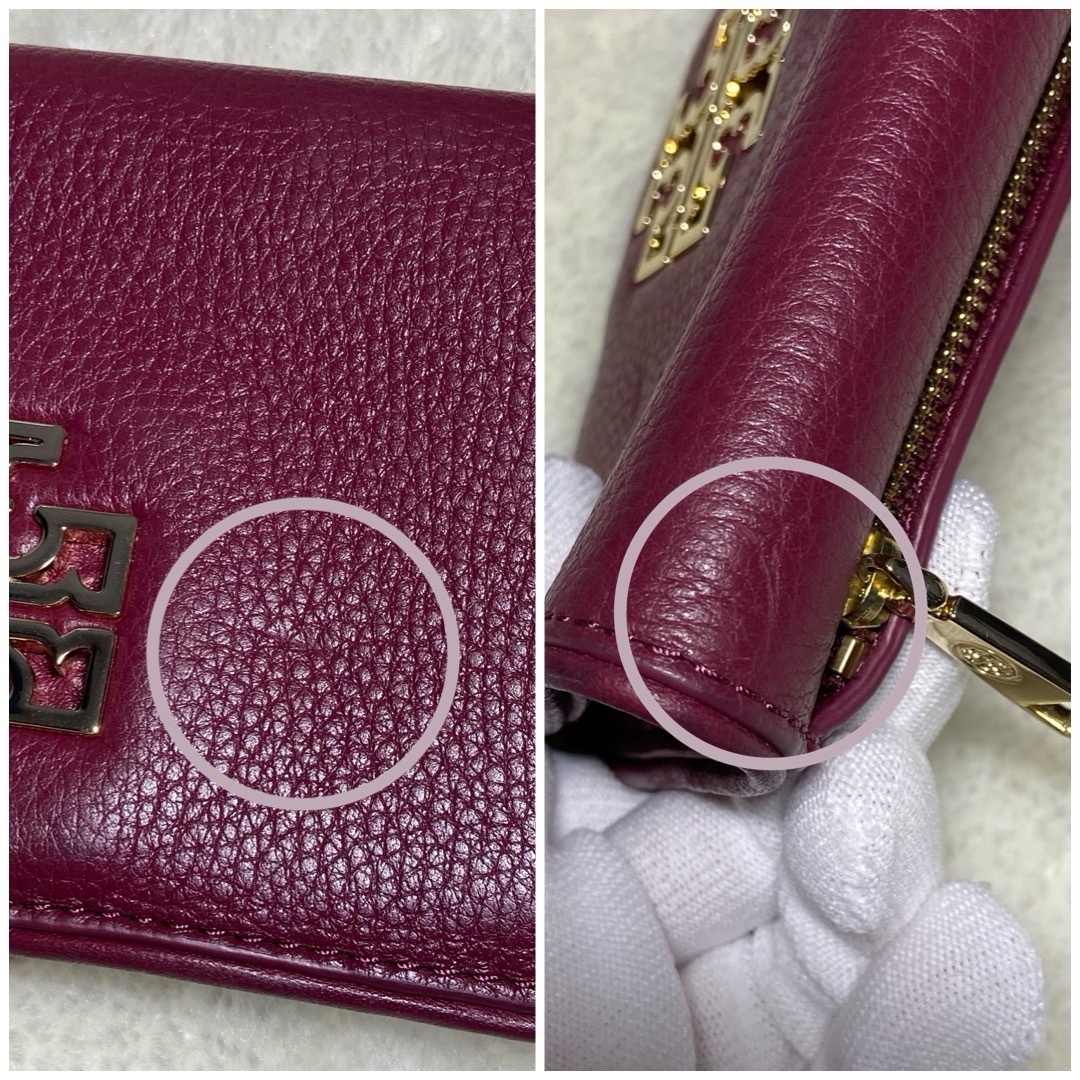 Tory Burch(トリーバーチ)の【美品】Tory Burch トリーバーチ 折りたたみ 財布 カード スマホ入れ レディースのファッション小物(財布)の商品写真