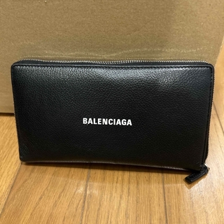 バレンシアガ(Balenciaga)のバレンシアガ　長財布🙂ブラック🖤(財布)