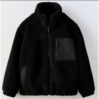 ザラキッズ(ZARA KIDS)の新品　ZARA  ボアジャケット　120(ジャケット/上着)