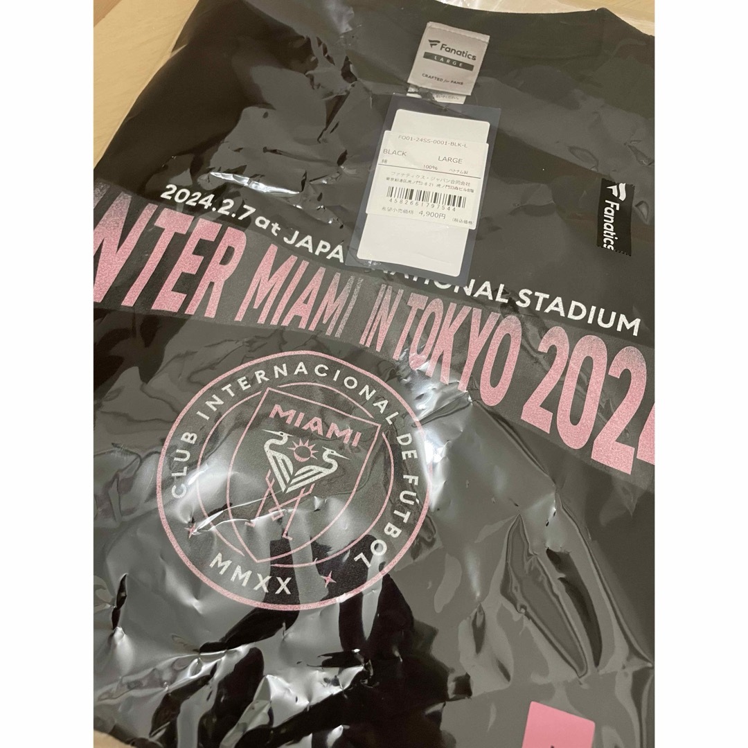INTER MIAMI IN TOKYO 2024 Tシャツ メンズのトップス(Tシャツ/カットソー(半袖/袖なし))の商品写真