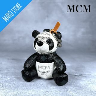 エムシーエム(MCM)のMCM エムシーエム パンダ チャーム バッグチャーム キーホルダー(キーホルダー)