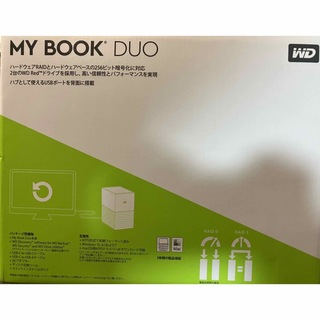 ウェスタンデジタル(Western Digital)のWD 外付けHDD My Book Duo 12TB(PC周辺機器)