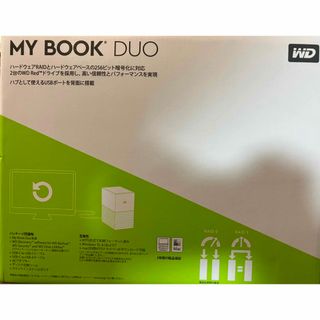 ウェスタンデジタル(Western Digital)のWD 外付けHDD My Book Duo 12TB(PC周辺機器)