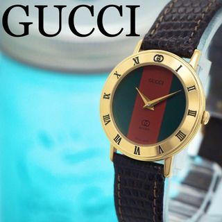 グッチ(Gucci)の252 GUCCI グッチ時計　レディース腕時計　シェリーライン　箱付き　希少(腕時計)