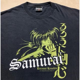 るろうに剣心　ヴィンテージTシャツ アニメ　Lサイズ(Tシャツ/カットソー(半袖/袖なし))