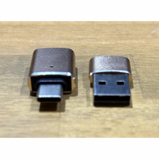 USB-A3.0メス→Cオス,USB-Cメス→Aオス変換アダプタ充電データ各1個(その他)