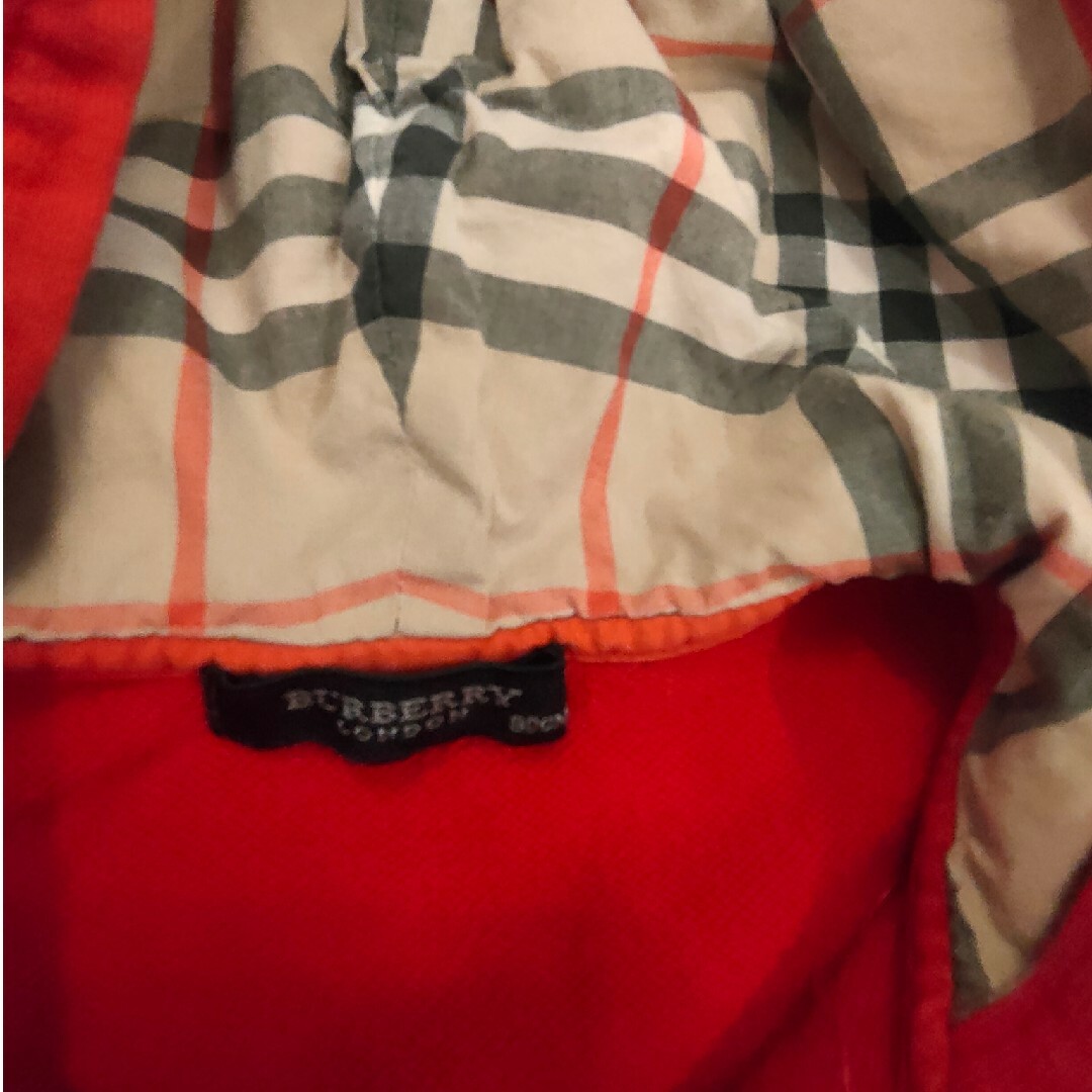 BURBERRY(バーバリー)のBURBERRY ワンピース ロゴ入り 80サイズ キッズ/ベビー/マタニティのベビー服(~85cm)(ワンピース)の商品写真