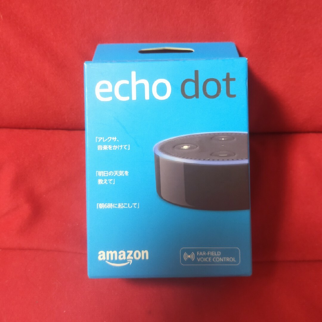 ECHO(エコー)の大特価ラス１　Amazon Echo Dot Newモデル/ブラック スマホ/家電/カメラのオーディオ機器(スピーカー)の商品写真