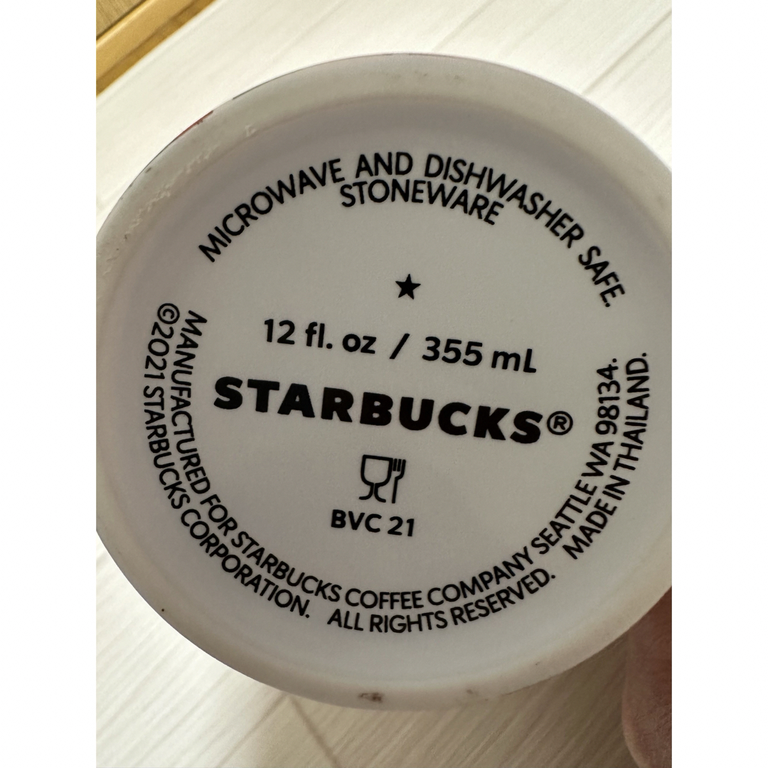 Starbucks Coffee(スターバックスコーヒー)のスターバックス　マグカップ　ホリデー　2021 インテリア/住まい/日用品のキッチン/食器(グラス/カップ)の商品写真