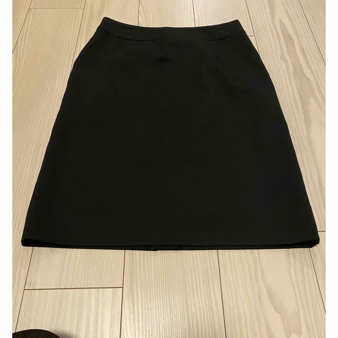 AOKI(アオキ)のLES MUES Femme ウールブレンドストライプ柄スーツ上下セットアップ　 レディースのフォーマル/ドレス(スーツ)の商品写真
