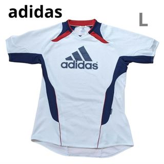 アディダス(adidas)の美品　アディダス　半袖　Ｌサイズ　メンズ　スポーツ　クライマクール　adidas(Tシャツ/カットソー(半袖/袖なし))