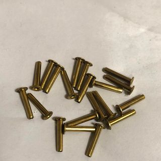 傘修理部品　ハトメ　カシメ　超特大　約8.5mm 傘の骨折れ接続に　20個セット(各種パーツ)