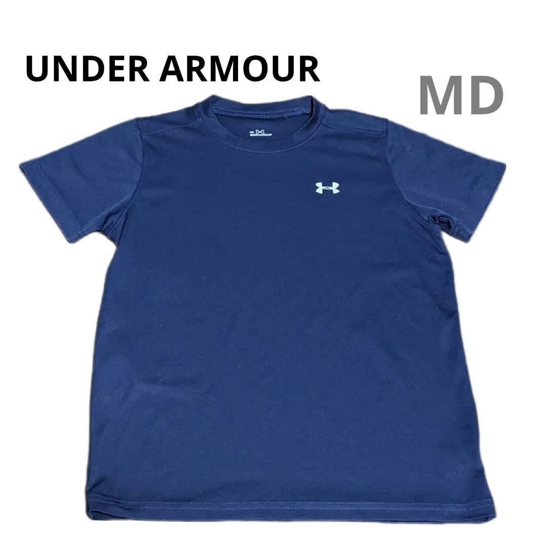 UNDER ARMOUR(アンダーアーマー)のアンダーアーマー　MD 半袖　紺色　メンズ　スポーツ　UNDER ARMOUR スポーツ/アウトドアのスポーツ/アウトドア その他(その他)の商品写真