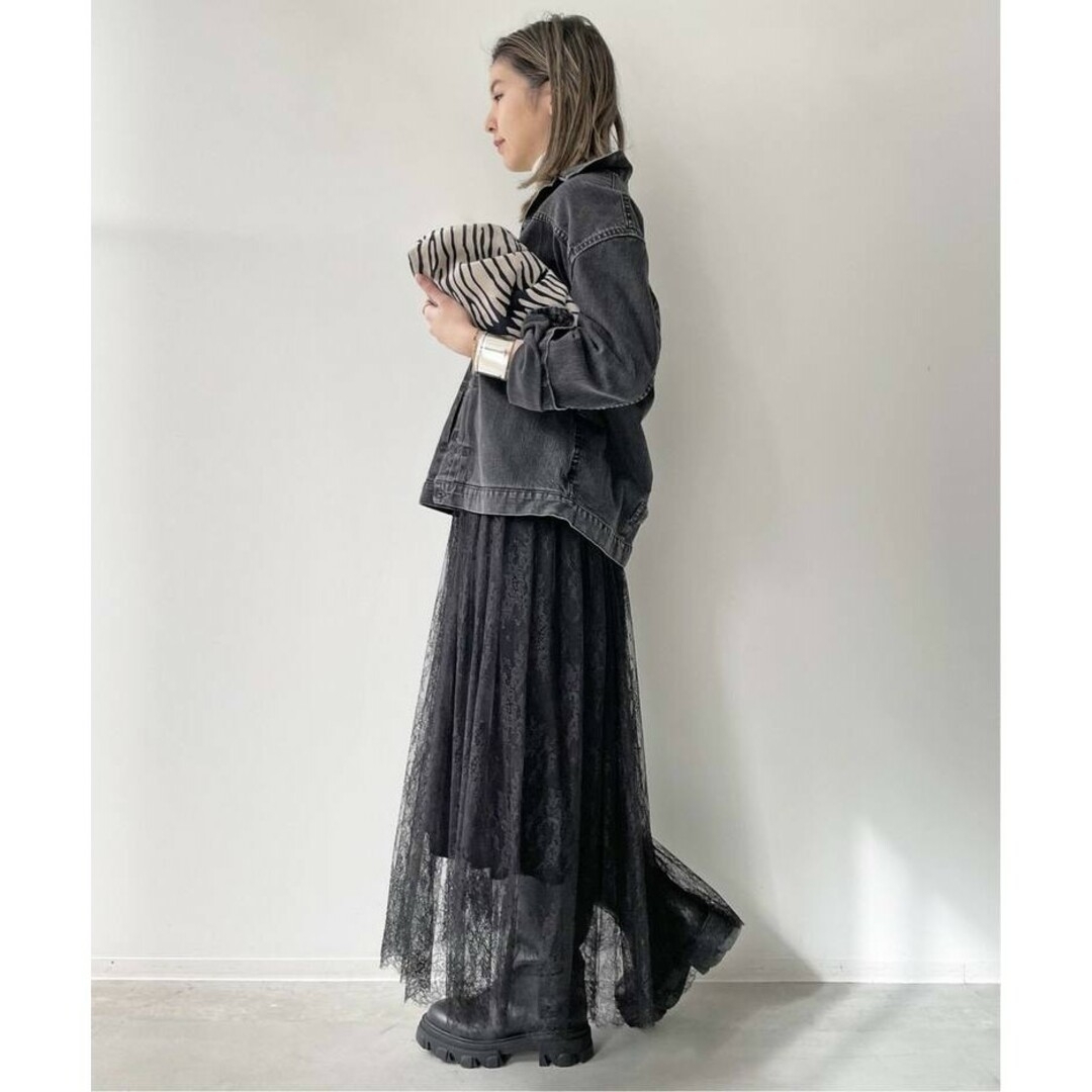 L'Appartement DEUXIEME CLASSE(アパルトモンドゥーズィエムクラス)の【hiro様専用】L’Appartement   Lace Skirt レディースのスカート(ロングスカート)の商品写真