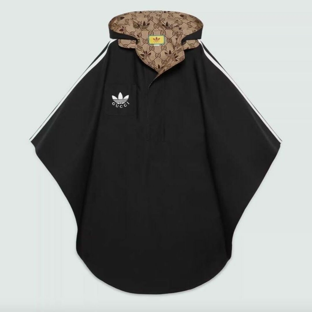 GUCCI - GUCCI adidas リバーシブル ケープコート ユニセックス GUCCI - GUCCI adidas リバーシブル ケープコート ユニセックス