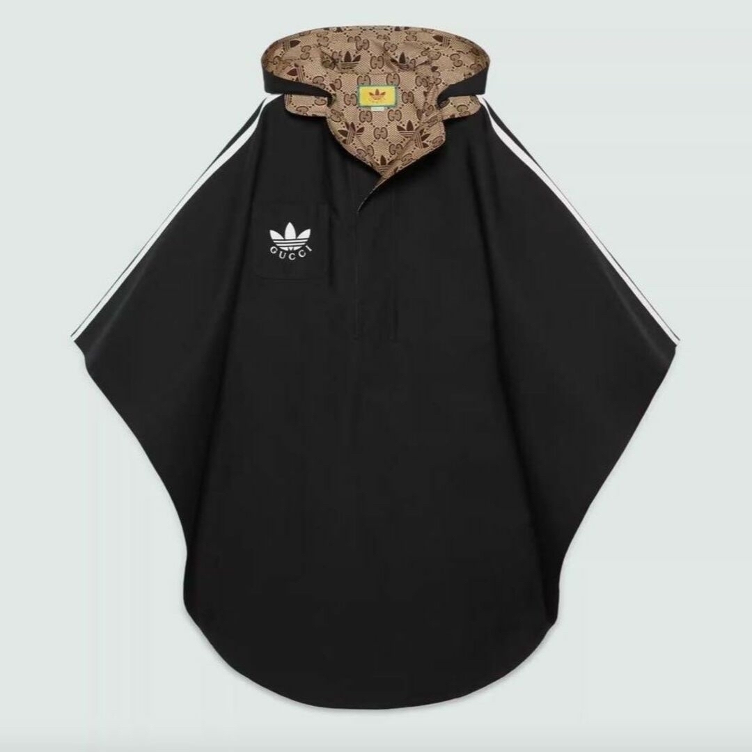 Gucci(グッチ)のGUCCI adidas リバーシブル ケープコート ユニセックス タグあり メンズのジャケット/アウター(ポンチョ)の商品写真