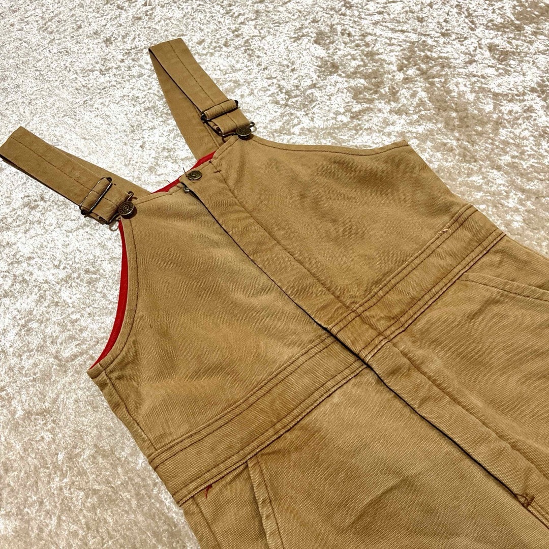 70’s Key KIDS ライニング付き オーバーオール キッズ/ベビー/マタニティのキッズ服男の子用(90cm~)(その他)の商品写真