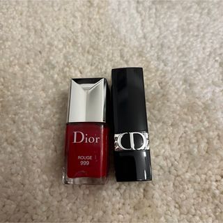 クリスチャンディオール(Christian Dior)のDior ディオールヴェルニ　999 ルージュディオール　999S サテン(口紅)