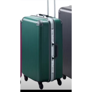 【送料無料】ハードキャリー 緑,新品 三辺157cm,アメリカTSAロック装備(スーツケース/キャリーバッグ)