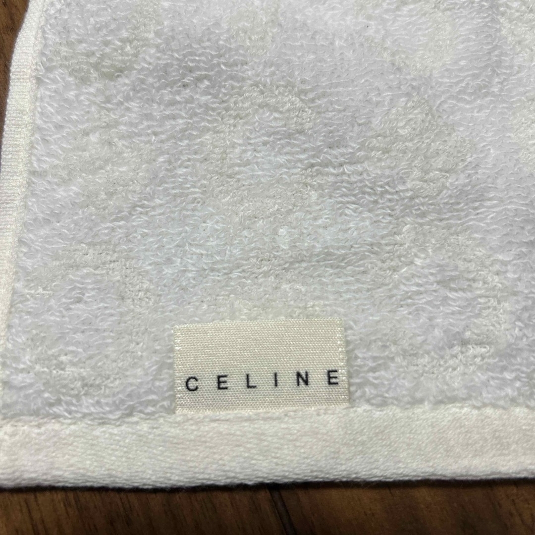 celine(セリーヌ)のCELINE  ウォッシュタオル　ハンドタオル インテリア/住まい/日用品の日用品/生活雑貨/旅行(タオル/バス用品)の商品写真