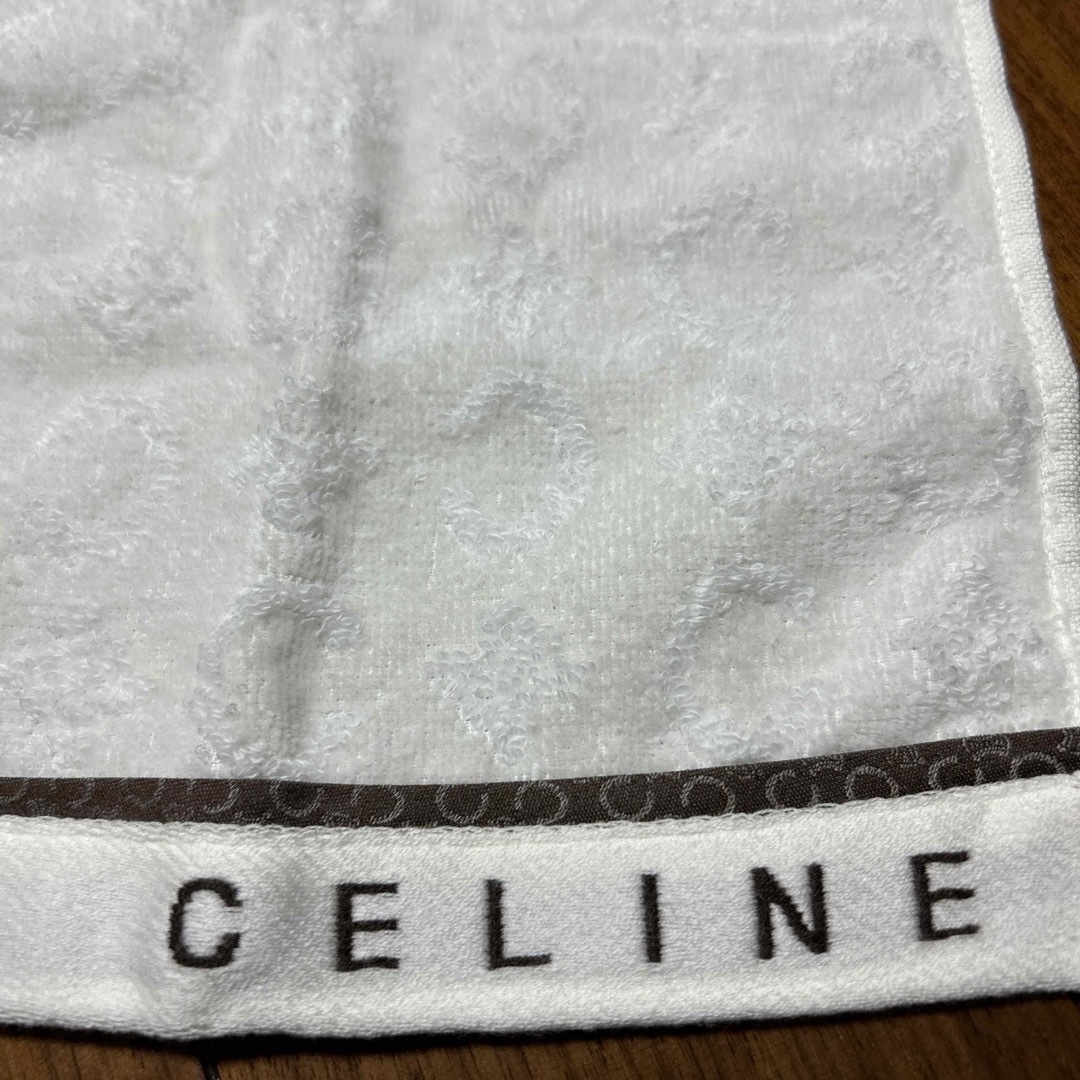 celine(セリーヌ)のCELINE  ウォッシュタオル　ハンドタオル インテリア/住まい/日用品の日用品/生活雑貨/旅行(タオル/バス用品)の商品写真