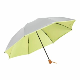 【色: ライトグリーン】日傘 折りたたみ 大きい ひんやり傘 UVカット 遮光 (その他)