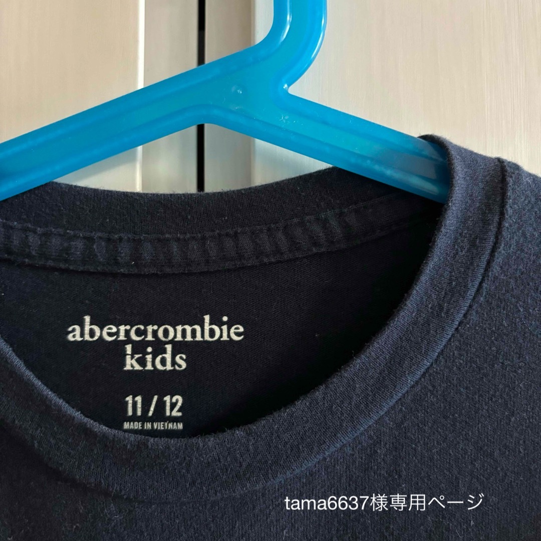 Abercrombie&Fitch(アバクロンビーアンドフィッチ)のアバクロ・ロンT 11/12サイズ キッズ/ベビー/マタニティのキッズ服男の子用(90cm~)(Tシャツ/カットソー)の商品写真