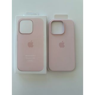 アップル(Apple)のiphone14proケース純正ピンク/Appleチョークピンク(iPhoneケース)