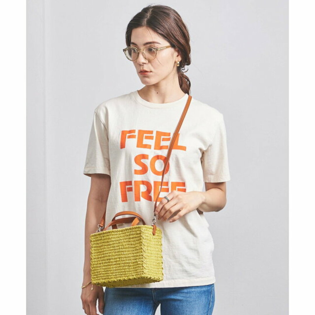 UNITED ARROWS(ユナイテッドアローズ)の【YELLOW】ABACA ミニ カゴバッグ レディースのバッグ(かごバッグ/ストローバッグ)の商品写真