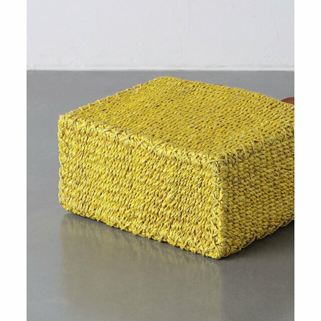 UNITED ARROWS(ユナイテッドアローズ)の【YELLOW】ABACA ミニ カゴバッグ レディースのバッグ(かごバッグ/ストローバッグ)の商品写真