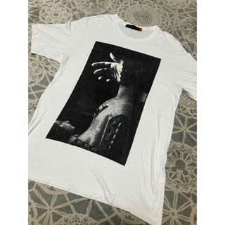 アンダーカバー(UNDERCOVER)のUNDERCOVER スティルアライブ期　フェイスバンド　Tシャツ　ホワイト(Tシャツ/カットソー(半袖/袖なし))