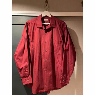 袖丈60cm94aw 実寸XL GARCONS homme Wide shirt 開襟シャツ