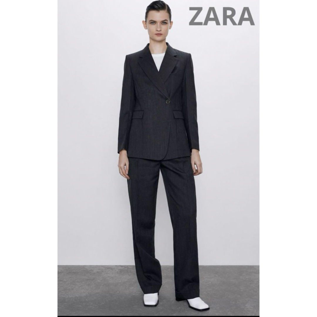 ZARA(ザラ)の新品ZARA limited edition ウールスーツ　XS.M レディースのフォーマル/ドレス(スーツ)の商品写真