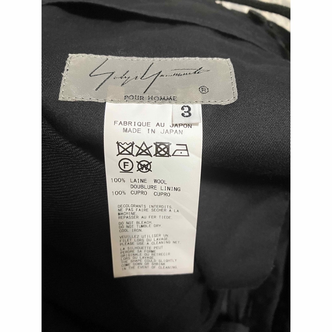 ヨウジヤマモト Yohji Yamamoto 20AW ワイドタックパンツ パンツ ヨウジヤマモト Yohji Yamamoto 20AW ワイドタックパンツ パンツ