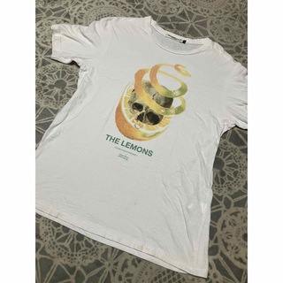 アンダーカバー(UNDERCOVER)のundercover the lemons Tシャツ　ホワイト　サイズ2(Tシャツ/カットソー(半袖/袖なし))