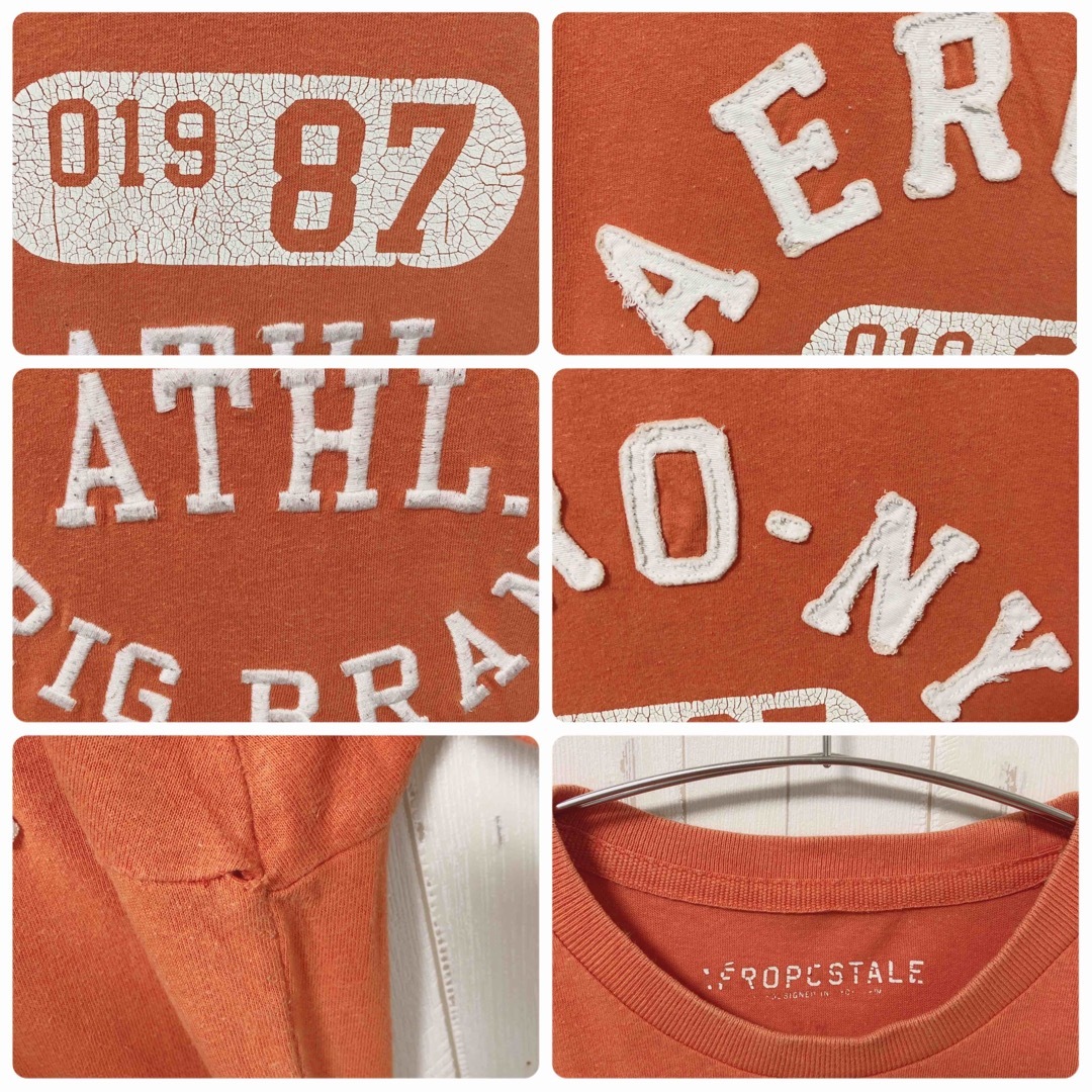 AEROPOSTALE(エアロポステール)のエアロポステール シングルステッチ ヴィンテージ Tシャツ 半袖 Mサイズ 古着 メンズのトップス(Tシャツ/カットソー(半袖/袖なし))の商品写真