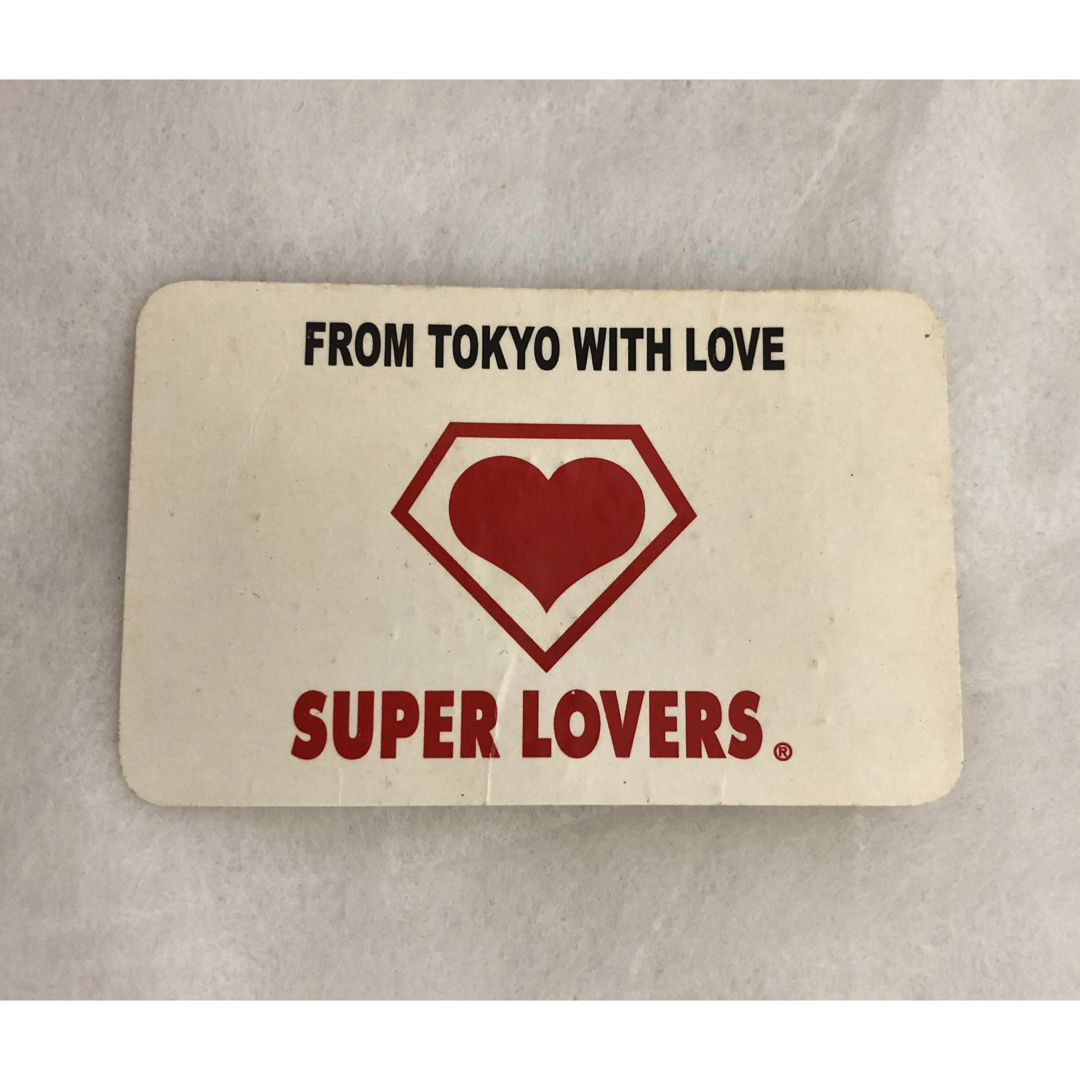 SUPER LOVERS(スーパーラヴァーズ)の【お値下げ不可】スーパーラバーズ　財布　折りたたみ　赤 レディースのファッション小物(財布)の商品写真