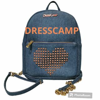 ドレスキャンプ(DRESSCAMP)のDRESSCAMPドレスキャンプ　スタッズハートデザイン　バッグパック　リュック(リュック/バックパック)