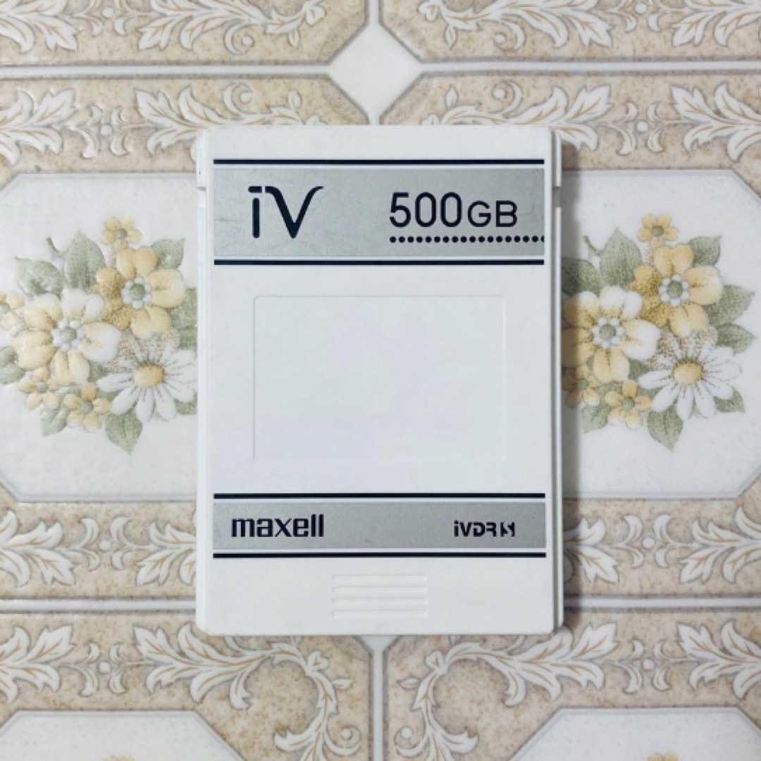 maxell(マクセル)のマクセル　maxell iVDR-S 500GB カセットHDD スマホ/家電/カメラのテレビ/映像機器(その他)の商品写真