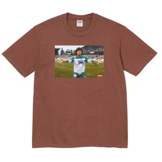 シュプリーム(Supreme)の【希少カラー、サイズ】supreme maradona tee brown XL(Tシャツ/カットソー(半袖/袖なし))