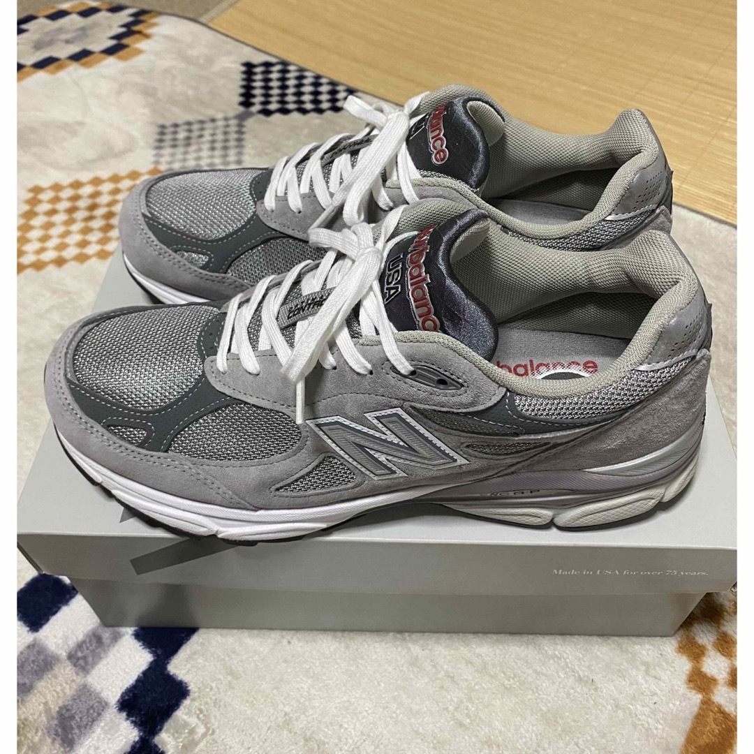 New Balance(ニューバランス)のNEW BALANCE M990 GY3 V3 グレー 28.5cm メンズの靴/シューズ(スニーカー)の商品写真