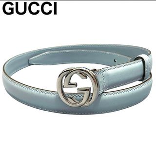 グッチ(Gucci)の美品　GUCCI ベルト　インターロッキング　型番036-1046-0980(ベルト)