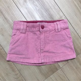 ベビーギャップ(babyGAP)のbabyGAP   コーディロイ ラメ加工スカート  ミニスカート(スカート)