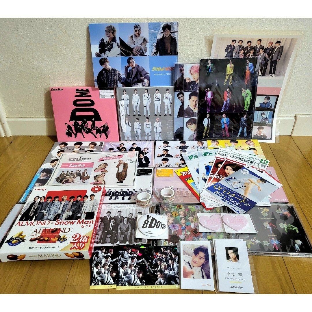 Snow Man - SnowMan CD アルバム 購入特典など まとめてセット(DVD付き Snow Man - SnowMan CD アルバム 購入特典など まとめてセット(DVD付き