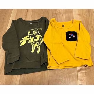 グラニフ(Design Tshirts Store graniph)のgraniphトップスSET 90 100(Tシャツ/カットソー)