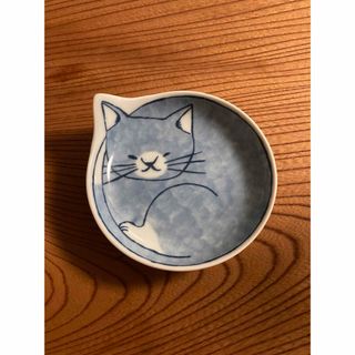 ハサミ(HASAMI)の石丸陶芸 波佐見焼　neco皿 猫　ネコ　小皿(食器)