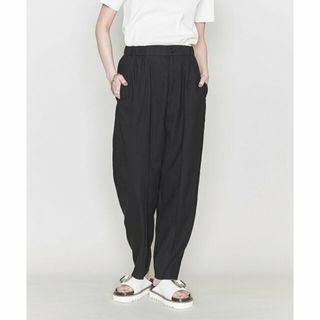 アストラット(ASTRAET)の【BLACK】<ASTRAET>RY/CO/PE ツイル テーパードパンツ(その他)