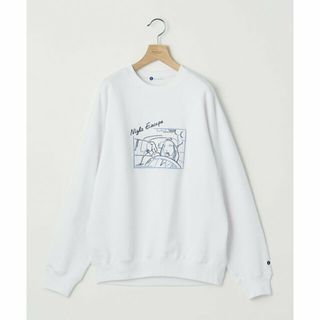 ビューティアンドユースユナイテッドアローズ(BEAUTY&YOUTH UNITED ARROWS)の【WHITE】<info. BEAUTY&YOUTH> エンブロ スウェット クルーネック -NIGHT ESCAPE-(その他)